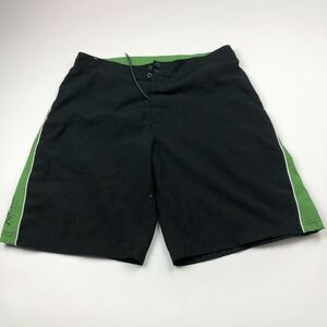 Nautica Competition 36W Mens (Actual 36W) Green Board Beach Surf Swim Shorts